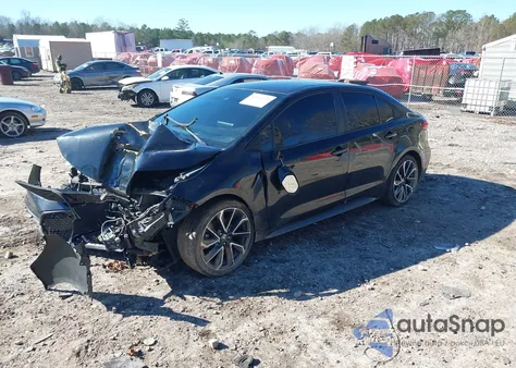 2020 Toyota Corolla Se from USA, damaged, VIN 5YFS4RCE4LP036678